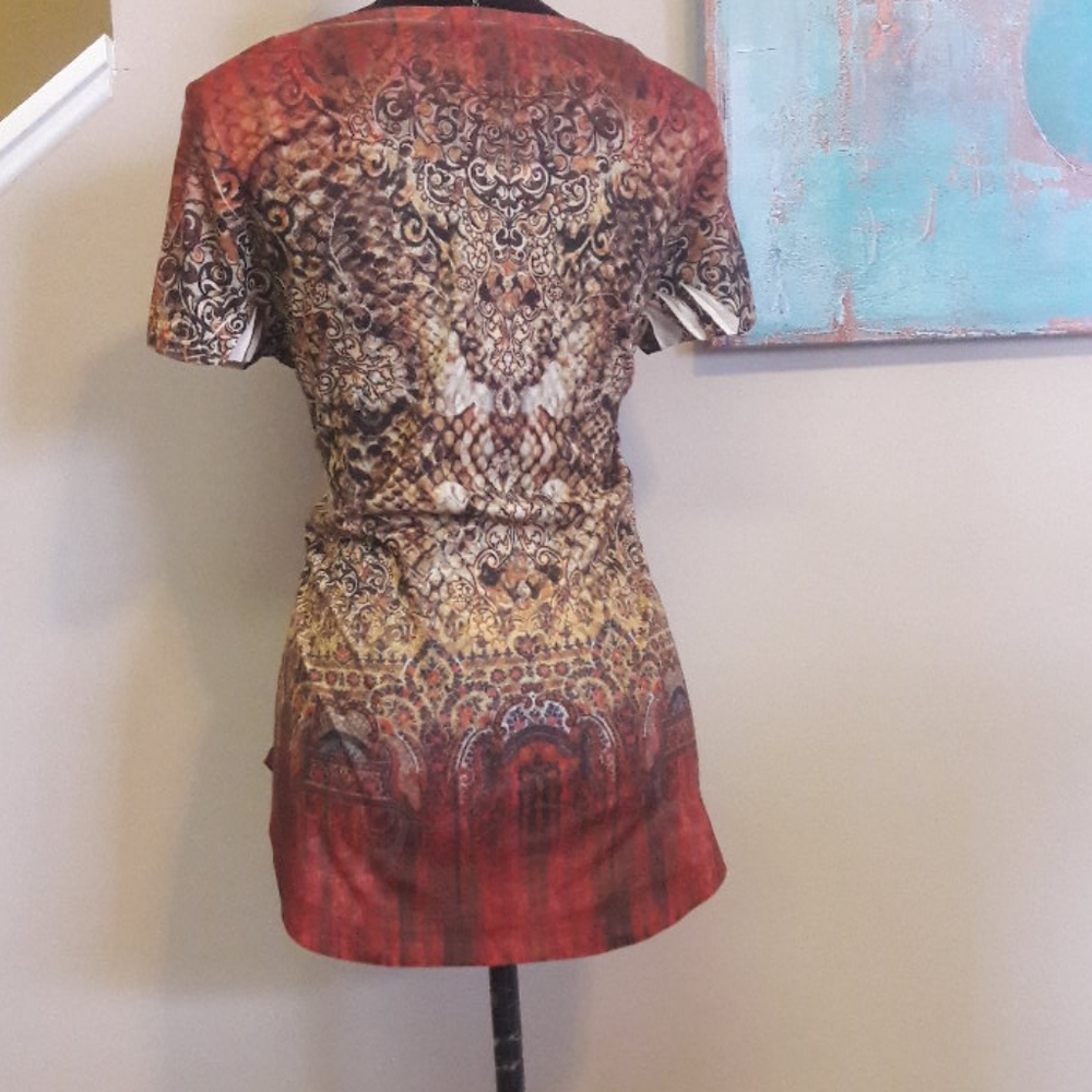 World Unity/ Embellished/ Print/ Top - image 6